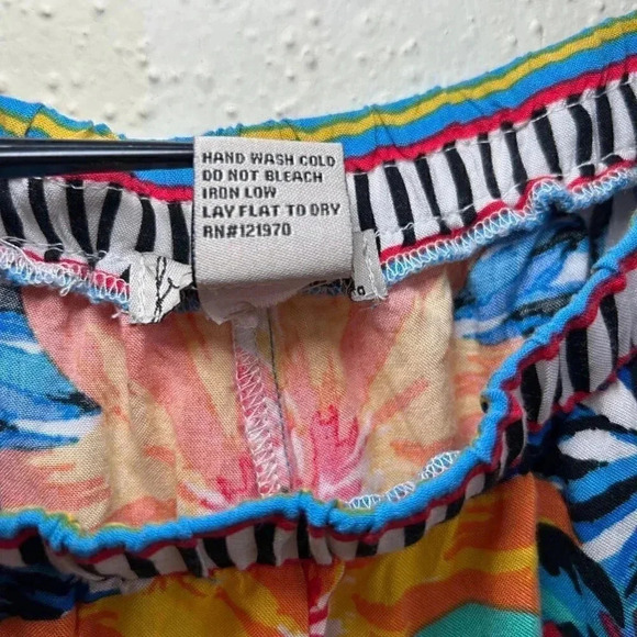 2/$30 Flying Monkey Free Market Size Large Sleep Shorts Beach Casual Sleepwear - Picture 6 of 7